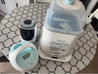 Baby Bottle washer pump and bottle warmer
