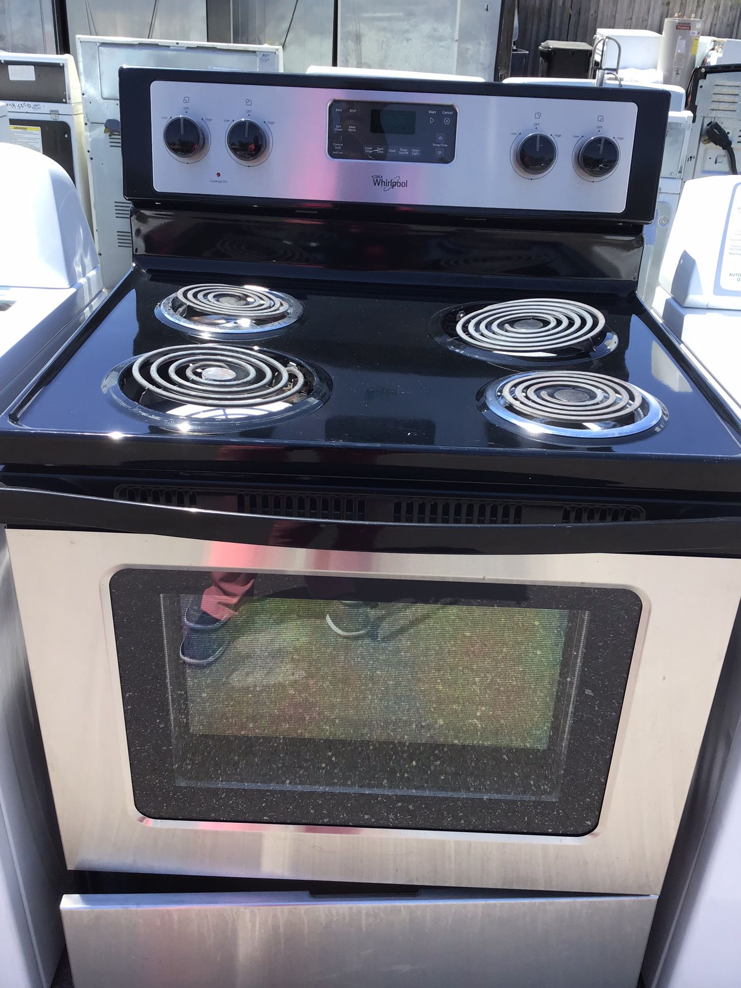 Whirlpool Coil Stove 