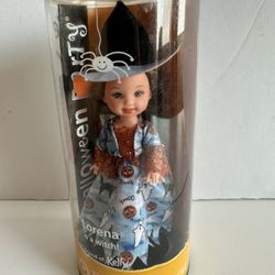  Barbie Li'l Friend of Kelly Halloween Party Lorena is a Witch Doll Mattel 56748