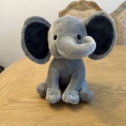 Gray Elephant Plush Toy