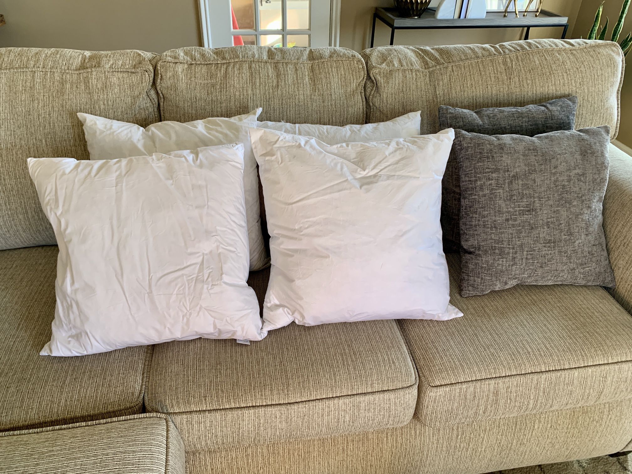 Pillow Inserts and Pillows