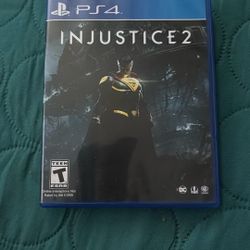 PS4 Game Injustice 2