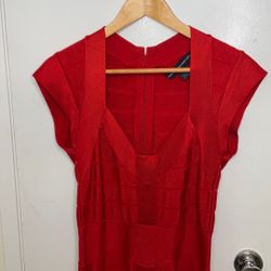 Red Women’s Dress From French Connection - Size 10