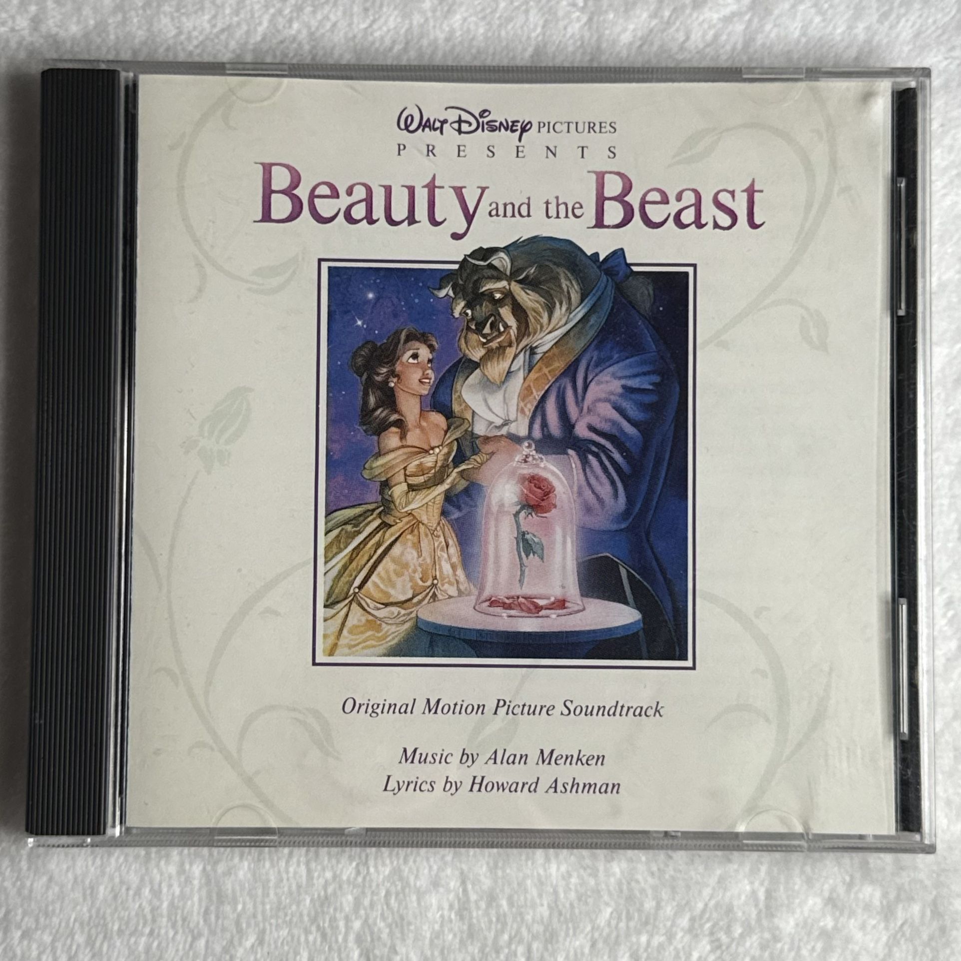 Beauty and the Beast Soundtrack CD (1991) Disney – Alan Menken – Vintage Album