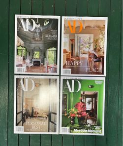 4 Brand new 2026 Architectural Digest magazines