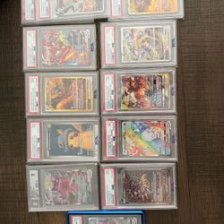 Pokemon PSA Slabs