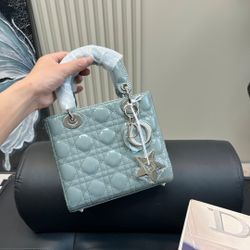 Fashion Dior patent leather Duchess bag wallet handbag