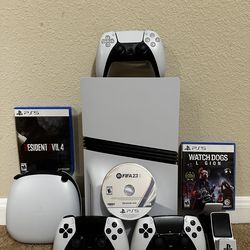 PS5 Pro 2T + 3 Control + 3 Juegos