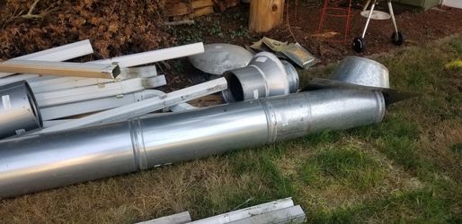 10 Inch Type B Gas Vent Stove Pipe