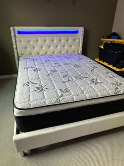Queen Size Pillow Top Mattress only bedframe not included