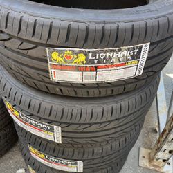 LIONHART 225/55R17 TIRES !!!