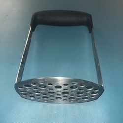 Stainless Steel Potato Masher with Soft Grip Handle 🥔