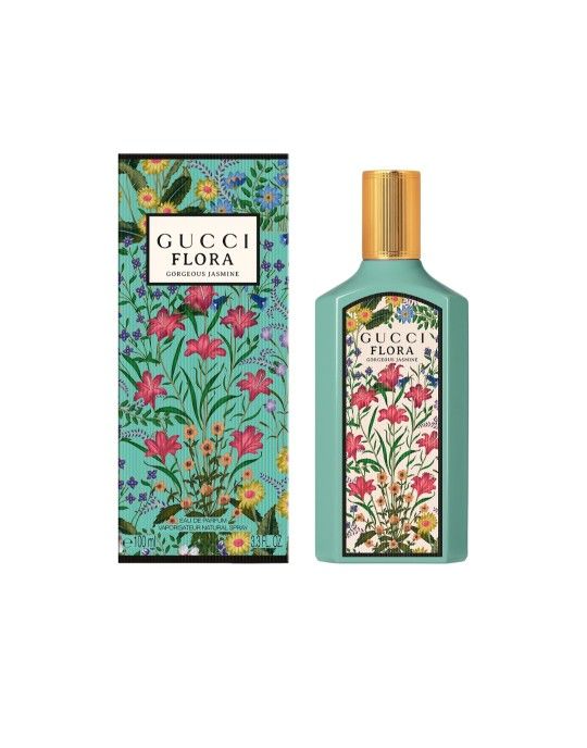 Gucci Flora Gorgeous Jasmine Eau De Parfum Spray, 3.3 Oz, 100 ml