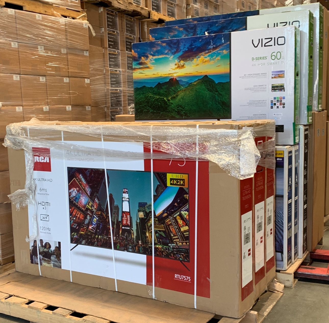 HD38 75” RCA 4k Led Uhd Tv 