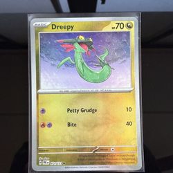 Pokemon Prismatic Evolutions Dreepy Poke Ball 
