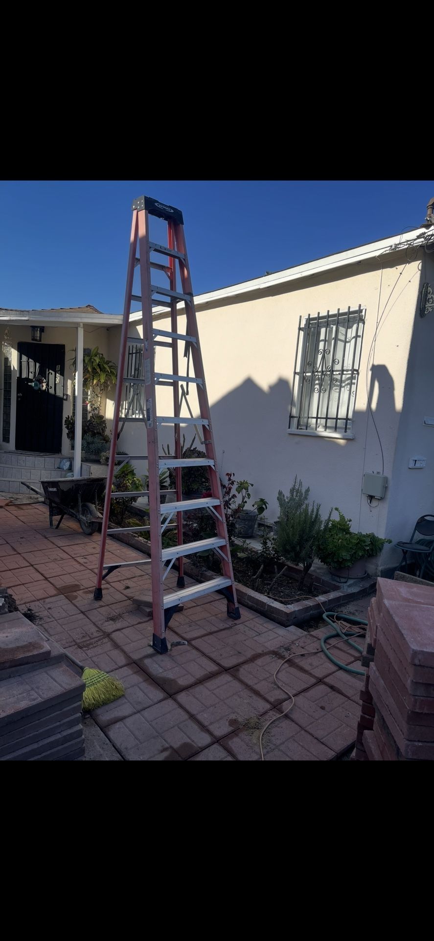 Excellent Condition Different Sizes Five Glass A Frame Letters