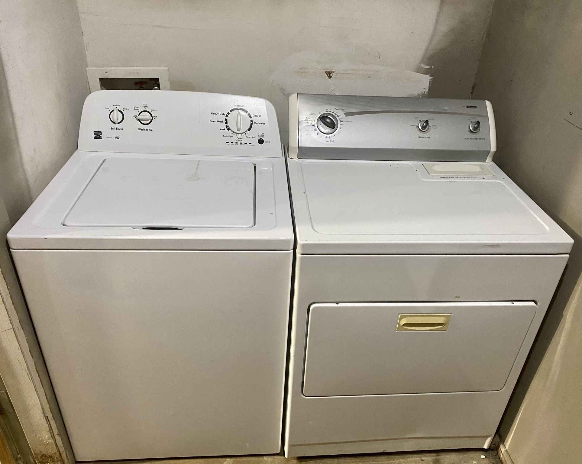 Washer AND Dryer Kenmore