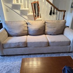Free Sofa and Loveseat Set – Used but Comfy!