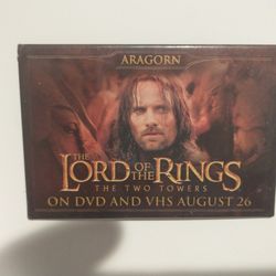 Lord Of The Rings Two Towers Aragorn Promo Button Pin