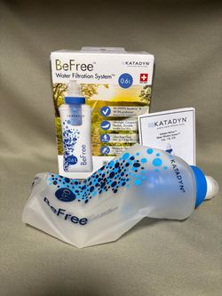 Katadyn BeFree Water Filtration System 0.6 Liter - Never Used