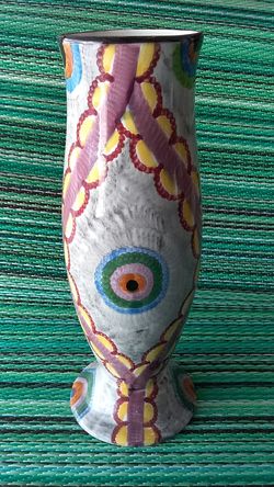 Hand painted smf Germany vase