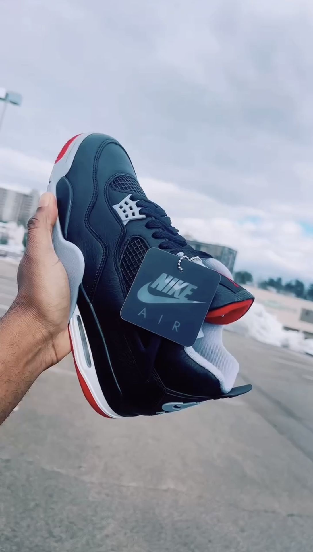 Air Jordan 4 Retro Bred Reimagined
