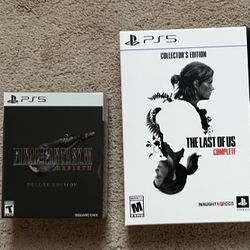 Last Of Us Complete + Final Fantasy 7 Rebírth Deluxe PS5