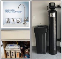 WATER SOFTENER & REVERSE OSMOSIS SYSTEM