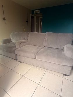 Gray Sofa *Please read before purchasing*
