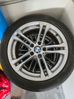OEM BMW wheels. 18' 5x120