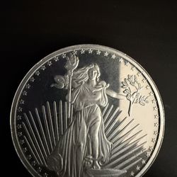 Saint Gaudens Replica 1oz .999 Silver Medallion