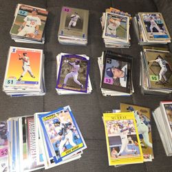 LOADED VINTAGE VTG LOT 250 LA Dodgers Rookies RC Rookie Chrome Stars Los Angeles, all good condition, and sleeved as well! 