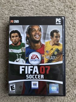 PC DVD soccer game FIFA 07