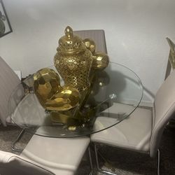 Glass Dining Table 