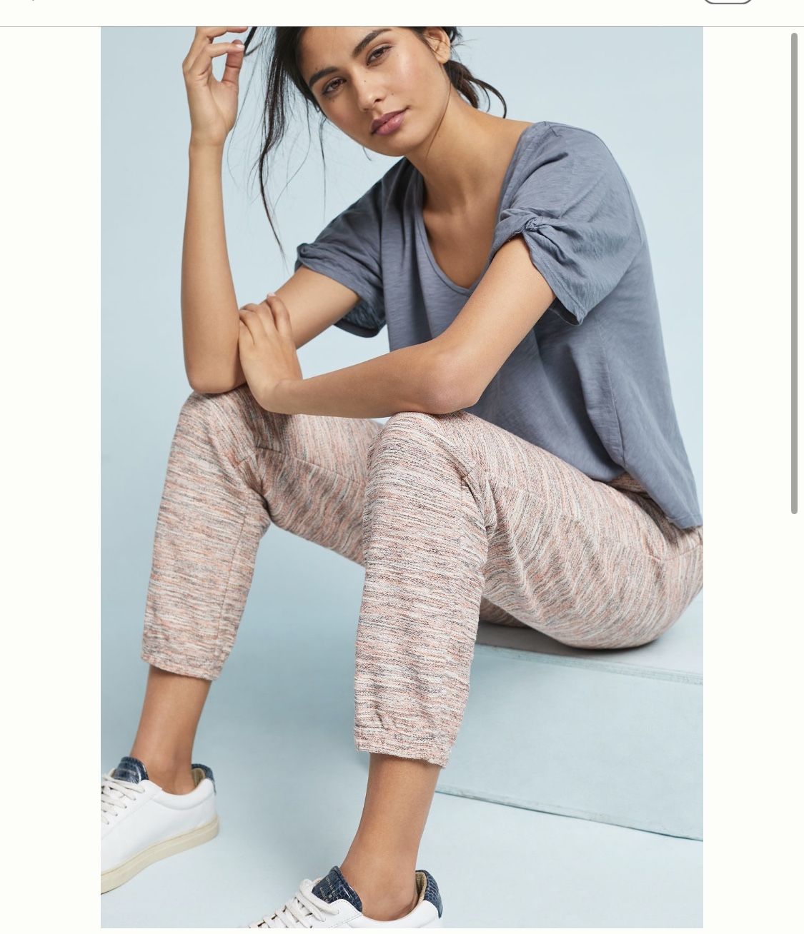 Anthropologie Cindy Rose Joggers