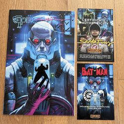 Batman 121 Facsimile Santa Fung Megacon Double Remarque 2024 COA