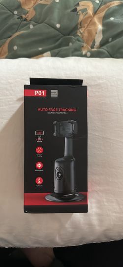 *AI Auto Face Tracking Tripod – 360° Selfie Stick – Brand New*