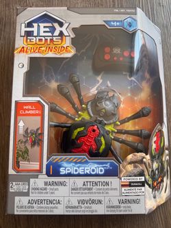 Brand new unopened Hex Bots Spideroid Remote Controll wall Climber