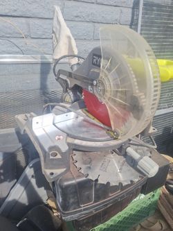 ryobi 10" chop saw and extra blade