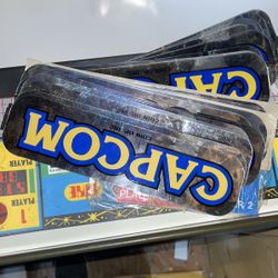 Original Capcom Cabinet Arcade Stickers 