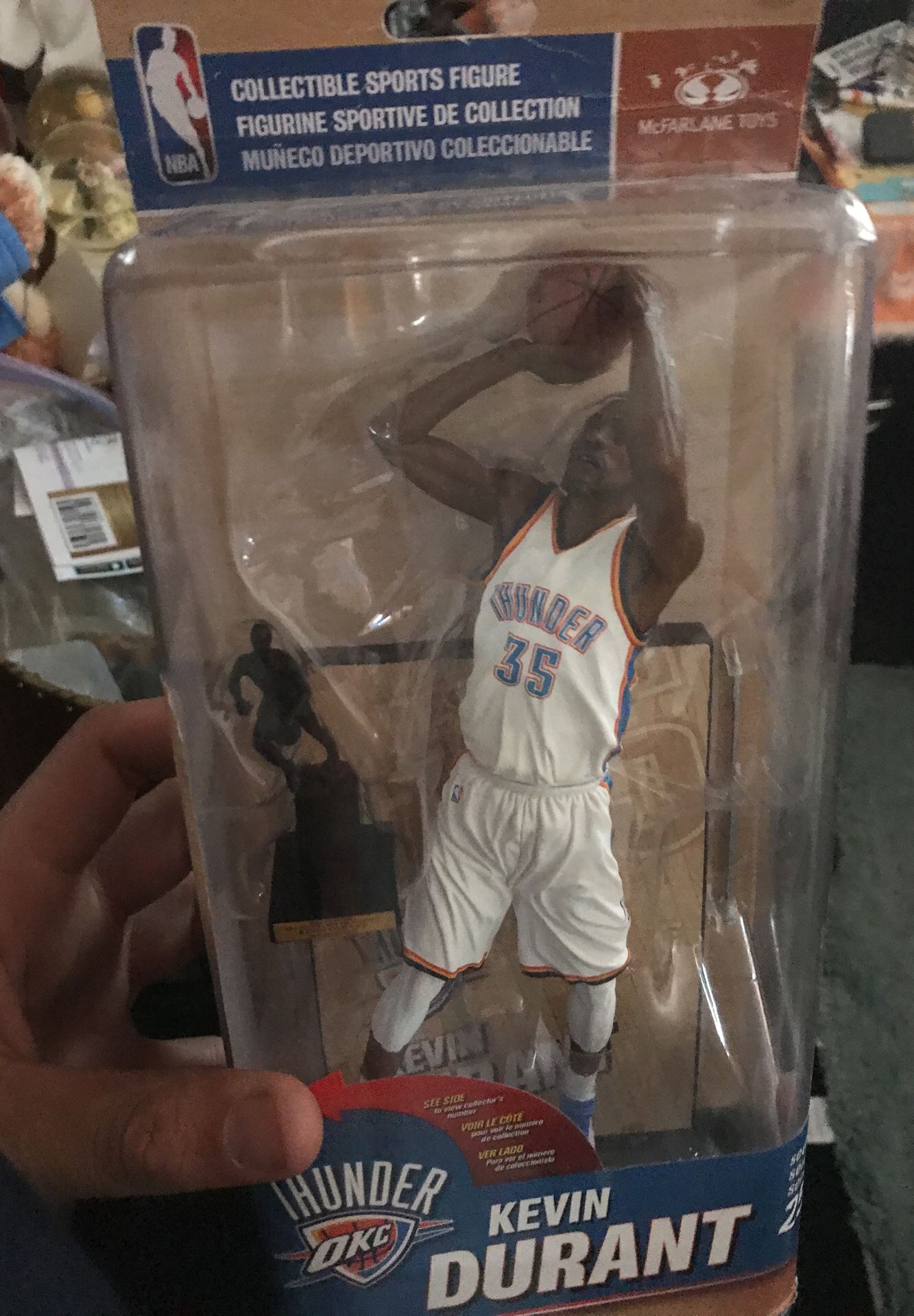McFarlane toys Kevin Durant Oklahoma thunder series 25 collectors figuring
