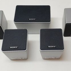 Sony 5 CH SS-CNP67 SS-MSP67SR Theater Speakers 