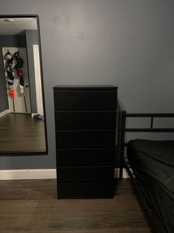 Black dresser