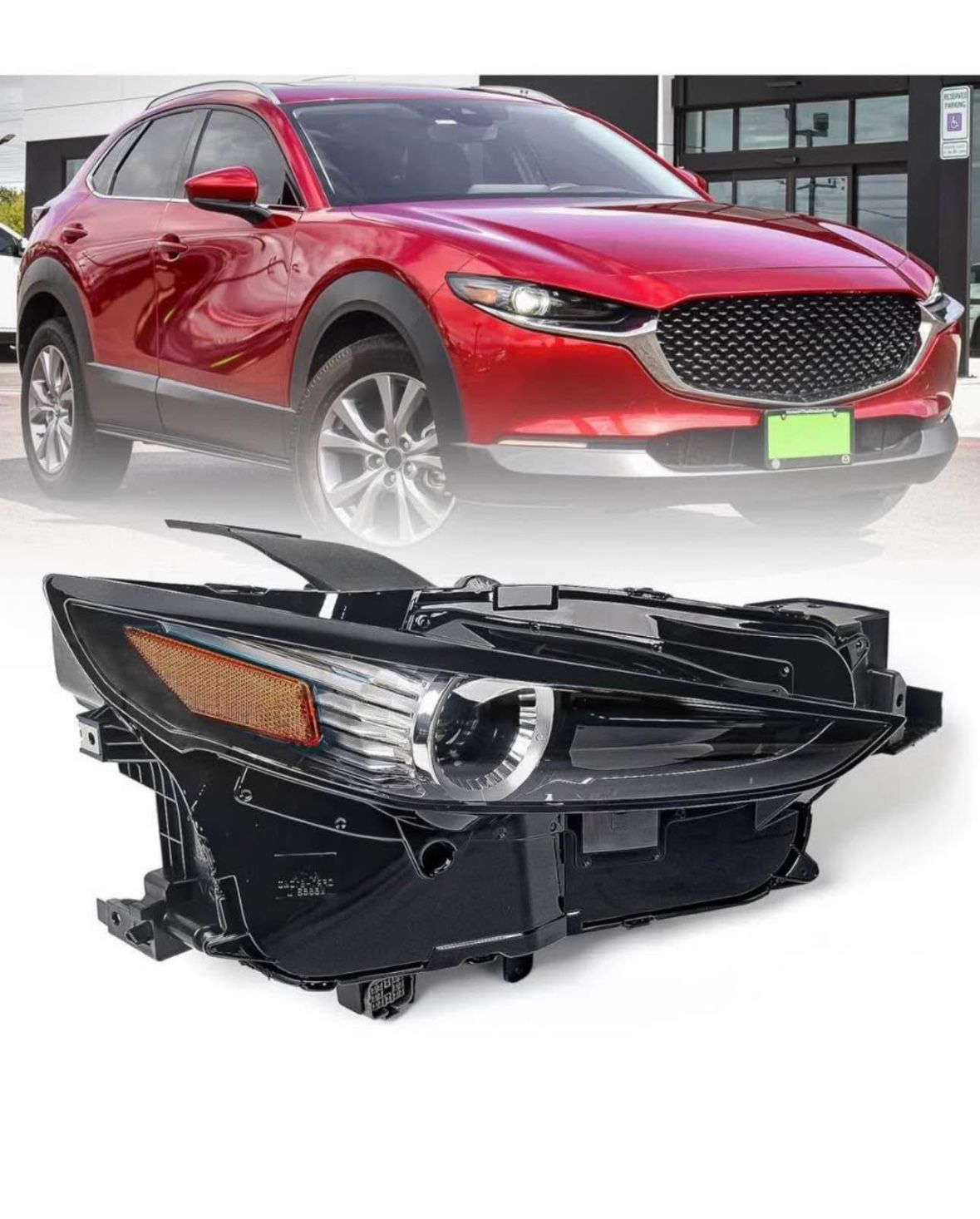 New Full LED Headlight Assembly for Mazda CX-30 CX30 2020 2021 2022 2023 w/o AFS LH Front Projector