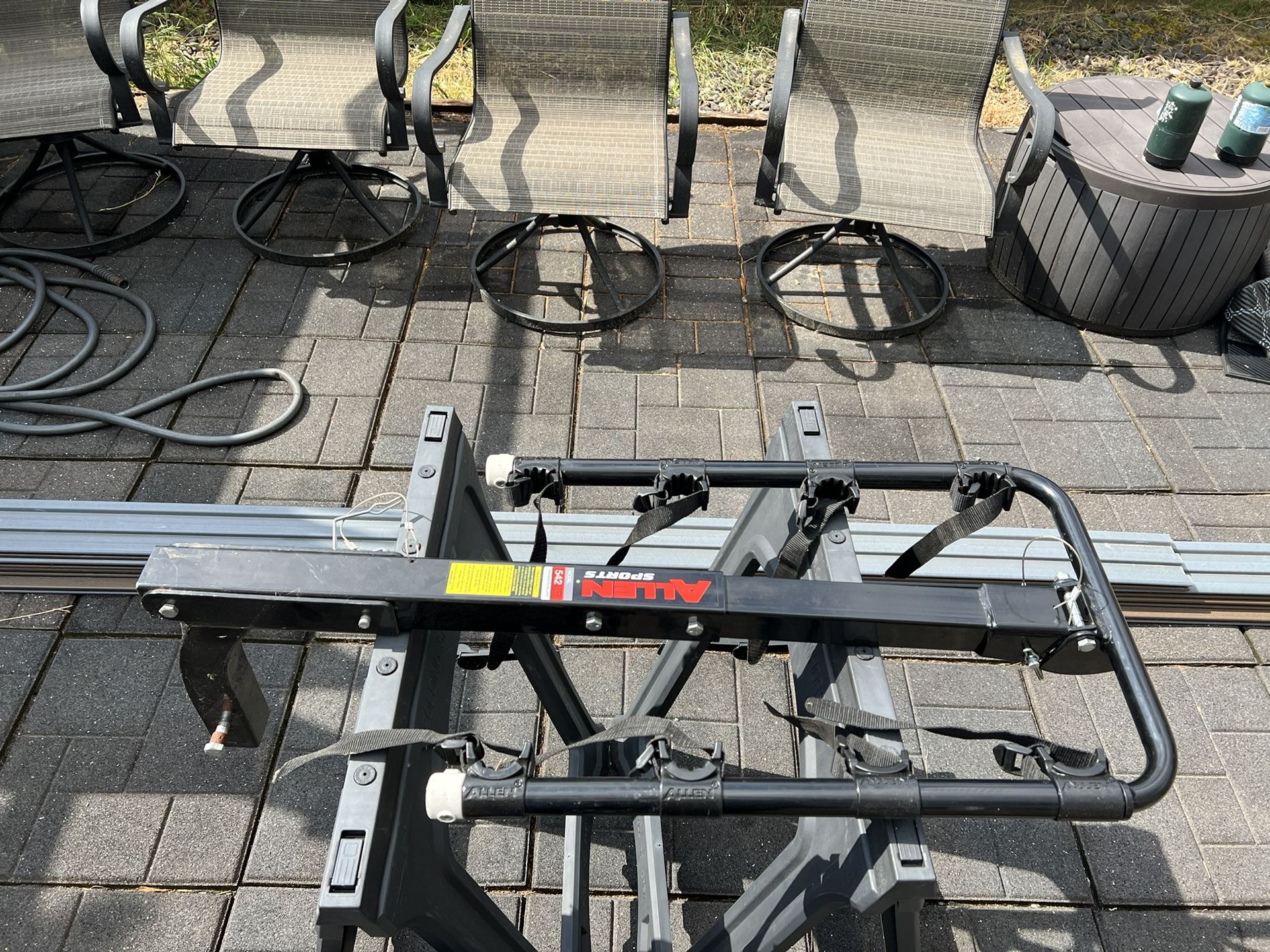4-bike Hitch Mount Rack. Allen Sports 542