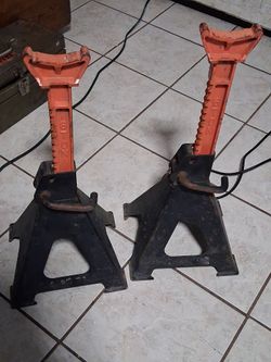 6 Ton Jack Stands Pair