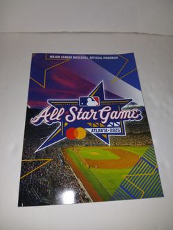 Atlanta Braves 2025 All Star Game Program