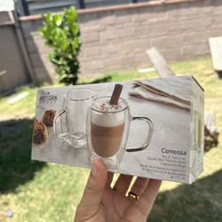 Artisan Roast Contessa Double Walked Glassware