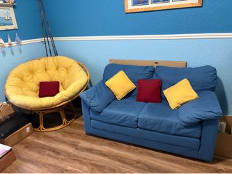 Sofa and lounge chair