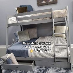 🙋‍♂️ Twin Full Bunk Bed Mattresses Furniture Queen Bedroom Sectional Avail 